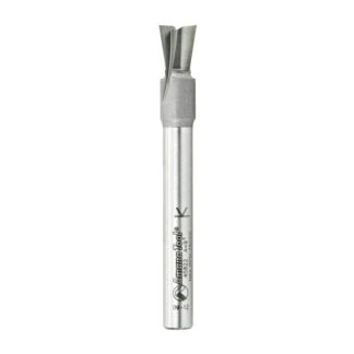 Solid Carbide Dovetail 9 Deg x 5/16 Dia x 3/8 x 1/4 Inch Shank