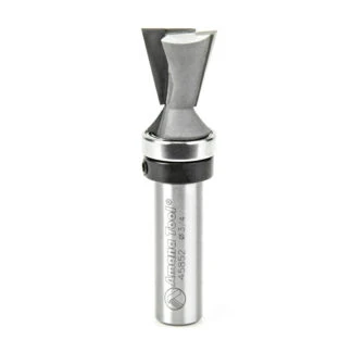 Carbide Tipped Dovetail 14 Deg x 3/4 Dia x 3/4 x 1/2 Inch Shank with Upper BB