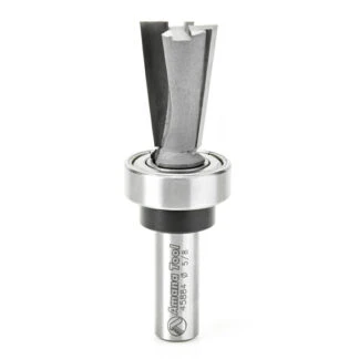 Carbide Tipped Keller Dovetail 7 Deg x 5/8 Dia x 1 Inch x 3/8 Shank with Upper BB