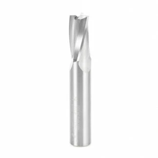 Solid Carbide Slow Spiral Flute Plunge 1/2 Dia x 1 Inch x 1/2 Shank Router Bit