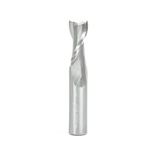 Solid Carbide Spiral Plunge 1/2 Dia x 1-1/8 x 1/2 Inch Shank Up-Cut