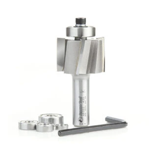Multi-Rabbet Five Different Rabbet Depths 1-3/8 Dia x 1 x 1/2 Inch Shank 4 Flute Router Bit