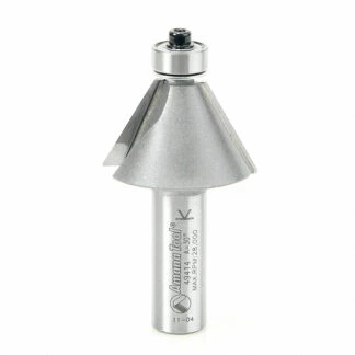 Carbide Tipped Chamfer 30 Degree x 1-3/8 Dia x 13/16 x 1/2 Inch Shank