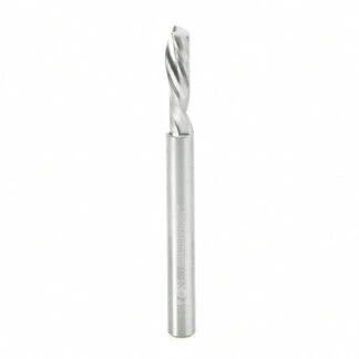 Solid Carbide CNC Spiral 'O' Flute, Plastic Cutting 3/16 Dia x 5/8 x 3/16 Shank Down-Cut