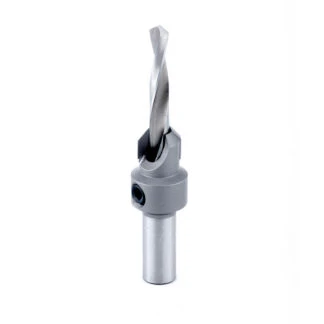 Carbide Tipped Countersink #12 Screw 15/32 Dia x 7/32 Drill Dia x 3/8 Round Shank