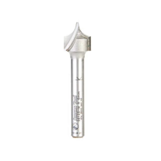 Carbide Tipped Point Cutting Roundover 6mm Radius x 12mm Dia x 13mm x 6mm Shank Router Bit
