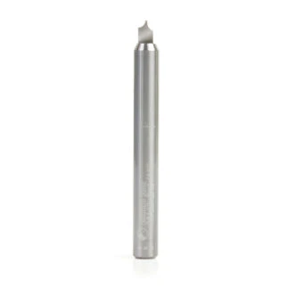 Solid Carbide Point Cutting Roundover 1/16 Radius x 9/64 Dia x 7/32 x 1/4 Shank Router Bit
