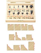 Miniature Router Bit Sets