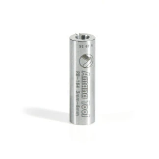 High Precision Steel Router Collet Reducer 6mm Overall Dia x 3mm Inner Dia x 20mm Long