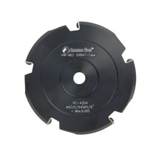 Insert Carbide ACM 90º Double Edge V-Scoring 6 Inch Dia x 5T x 5/8 Bore Saw Blade