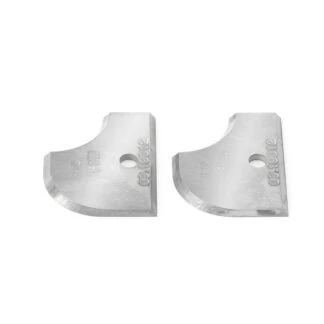 Pair of 12mm Radius Insert Carbide Knives for Corner Round/Cove no. 61324