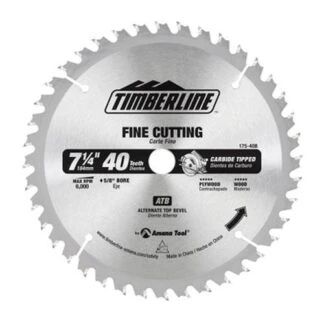 TIMBERLINE 7-1/4" X 40T BULK