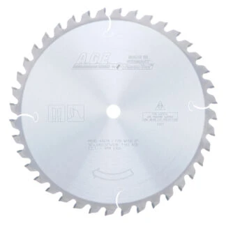 MD10-406TB Carbide Tipped Thin Kerf Miter/Finishing 10 Inch Dia x 40T ATB 0 Deg 5/8 Bore Circular Saw Blade