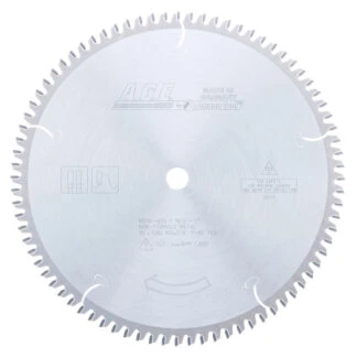 MD10-805 Carbide Tipped Thin Walled Aluminum and Non-Ferrous Metals 10 Inch Dia x 80T TCG -5 Deg 5/8 Bore Circular Saw Blade