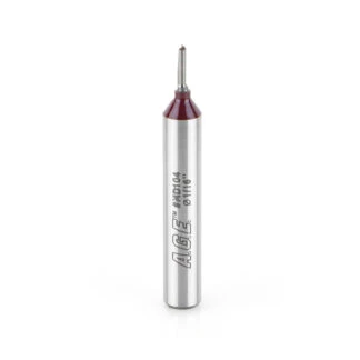 MD104 Carbide Tipped Straight Plunge High Production 1/16 Dia x 3/16 x 1/4 Inch Shank