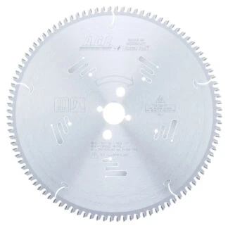 MD12-105-30 Carbide Tipped Thin Walled Aluminum and Non-Ferrous Metals 12 Inch Dia x 100T TCG -5 Deg 30mm Bore Circular Saw Blade