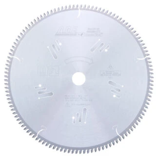 MD12-125 Carbide Tipped Thin Walled Aluminum and Non-Ferrous Metals 12 Inch Dia x 120T TCG -5 Deg 1 Inch Bore Circular Saw Blade