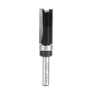 120-12 Carbide Tipped Flush Trim Plunge 1/2 Dia x 1-1/4 x 1/4 Inch Shank with Upper Ball Bearing