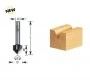 180-14 Carbide Tipped V-Groove 90 Deg x 1/2 Dia x 1/2 x 1/4 Inch Shank