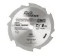 185-06 Carbide Tipped Fiberforce™ Fiber Cement Board Cutting 7-1/4 Inch Dia x 6T ATB 15 Deg 5/8 Bore with Diamond Knockout