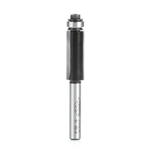 190-10 Carbide Tipped Flush Trim 3/8 Dia x 1 x 1/4 Inch Shank with Ball Bearing