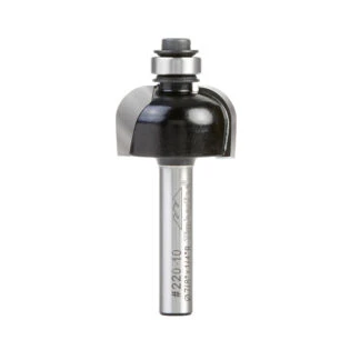 220-10 Carbide Tipped Cove 1/4 Radius x 7/8 Dia x 1/2 x 1/4 Inch Shank with Ball Bearing