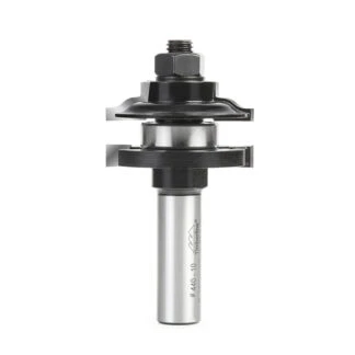 440-10 Carbide Tipped Reversible Ogee Stile & Rail 1-5/8 Dia x 7/8 x 1/2 Inch Shank with Ball Bearing for 3/4 to 7/8 Inch Material