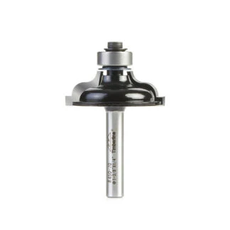 450-70 Carbide Tipped Ogee Fillet 5/32 Radius x 1-3/8 Dia x 1/2 x 1/4 Inch Shank with Ball Bearing