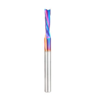 51734-K Solid Carbide Spektra™ Extreme Tool Life Coated Spiral Finisher 1/4 Dia x 1 x 1/4 Shank Down-Cut Router Bit