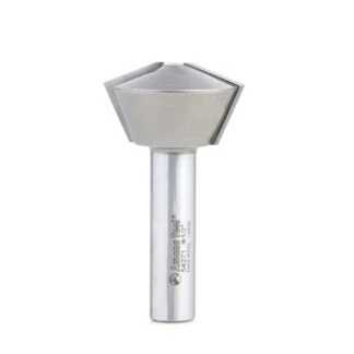 54271 Carbide Tipped Multi-Sided Glue Joint 60 / 30 Deg x 1-1/2 Dia x 7/8 x 1/2 Inch Shank
