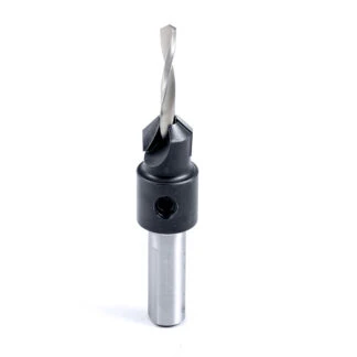 55640 Carbide Tipped Countersink 1/2 Dia x 45 Degree x 60mm Long x 10mm Shank