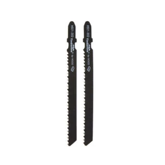 601-302 High Carbon Steel T-Shank Jigsaw Blades 4 Inch Long x 10 Teeth Per Inch for Plywood Hard/Softwood