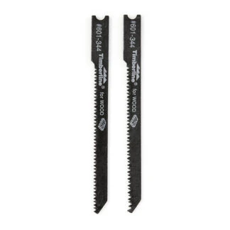 601-344 High Carbon Steel U-Shank Jigsaw Blades 2-3/4 Inch Long x 21 Teeth Per Inch for Plywood Hard/Softwood