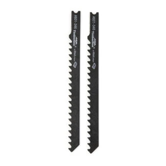 601-346 Bi-Metal U-Shank Jigsaw Blades 4 Inch Long x 6 Teeth Per Inch for Wood w/Nails