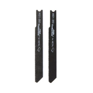 601-350 High Speed Steel U-Shank Jigsaw Blades 2-3/4 Inch Long x 24 Teeth Per Inch for Thin Metals
