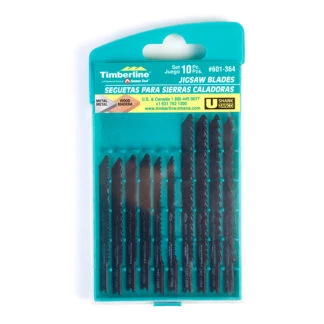 601-364 Complete 10 Pc U-Shank Jigsaw Blade Set