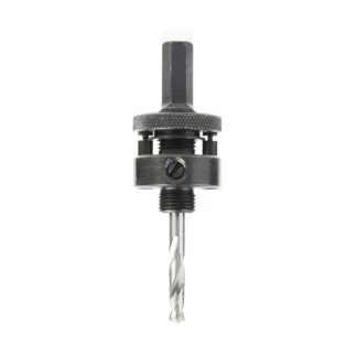 602-332 Bi-Metal Hole Saw Mandrels 1/2 Chuck x 7/16 Inch Hex Shank for 1-1/4 - 6 Saw Hole Size