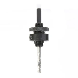 602-338 Bi-Metal Hole Saw Mandrels 3/8 Chuck x 3/8 Inch Hex Shank for 1-1/4 - 6 Saw Hole Size