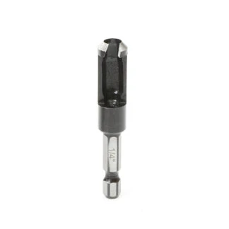 608-251 Plug Cutter 1/4 Dia x 1/4 Inch Hex Shank