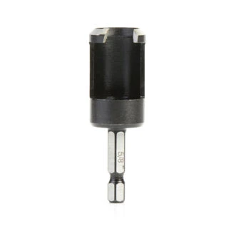 608-256 Plug Cutter 5/8 Dia x 1/4 Inch Hex Shank