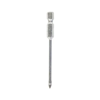 608-290 Carbide Tipped Glass and Tile Drill Bit 1/8 Inch Dia x 1/4 Inch Hex Shank