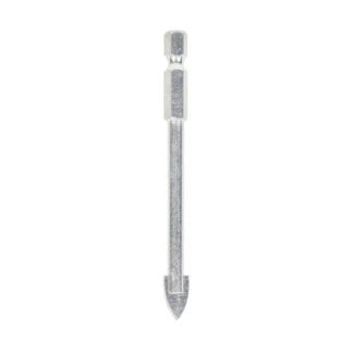 608-298 Carbide Tipped Glass and Tile Drill Bit 5/16 Inch Dia x 1/4 Inch Hex Shank