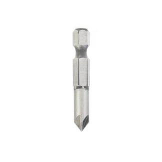 608-760 82 Deg High-Speed Steel Countersink 1/4 Dia x 1/4 Inch Hex Shank