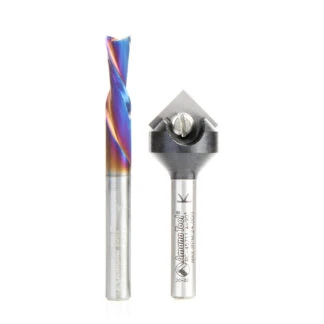 AMS-280 2-Pc General Purpose CNC Pack 1/4” Shank