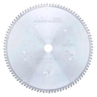 MD12-963TB Carbide Tipped Thin Kerf Double-Sided Melamine 12 Inch Dia x 96T H-ATB -5 Deg 1 Inch Bore Circular Saw Blade