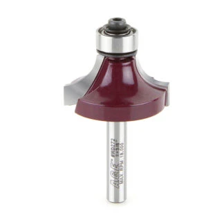 MD272 Carbide Tipped Corner Round 3/8 Radius x 1-1/4 Dia x 5/8 x 1/4 Inch Shank