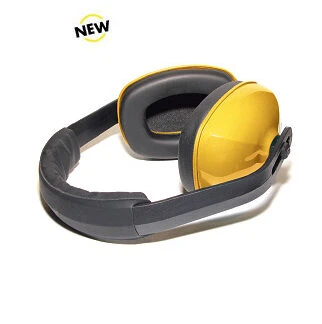 SH-002 Hearing Protection Headset with Yellow Hearing Cups