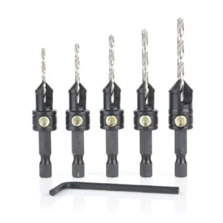 TDS-500 5 Piece Quick release Countersink Set