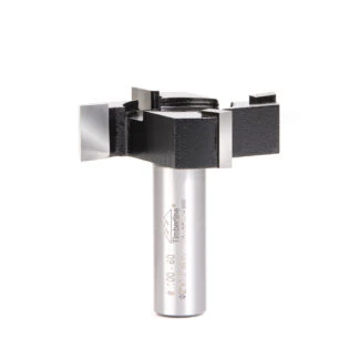 100-60 Carbide Tipped Spoilboard Surfacing Rabbeting Flycutter Surface Planer and Flattening 2 Dia x 1/2 x 1/2 Inch Shank