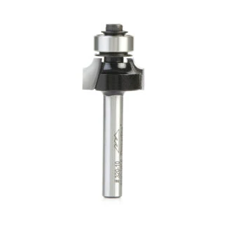 320-10 Carbide Tipped Corner Round 1/8 Radius x 3/4 Dia x 3/8 x 1/4 Inch Shank with Ball Bearing